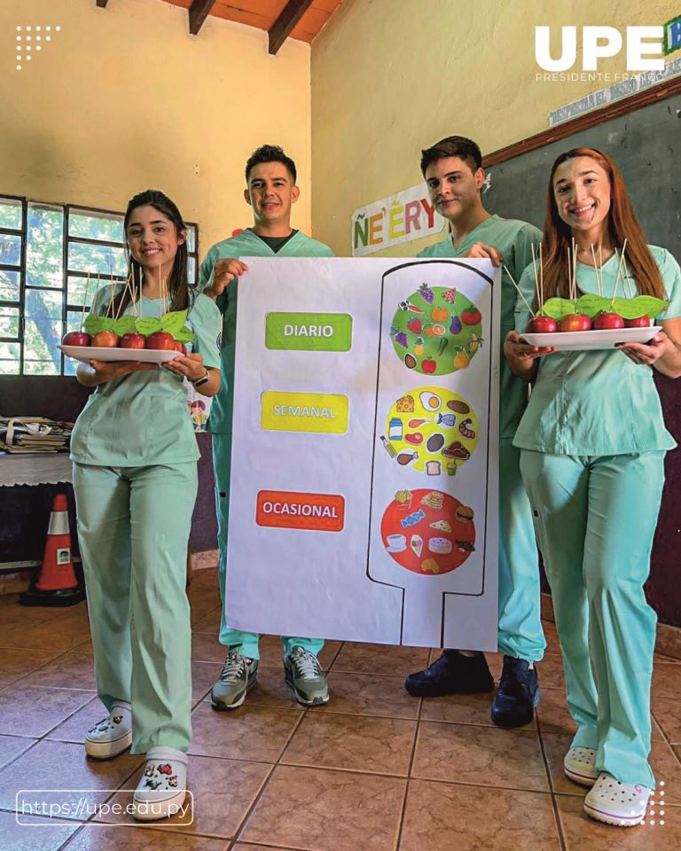 Promoviendo la Alimentación Saludable - Extensión Universitaria en la Escuela Saltos del Monday 